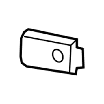 GM 92254701 Release Handle 92254701 GM Release Handle Illustration 1 of 1