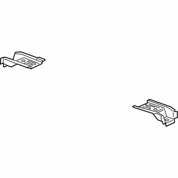 GM 52015812 Front Crossmember Gusset 52015812 GM Front Crossmember Gusset Illustration 1 of 1