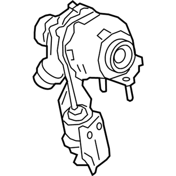 GM 55510775 Turbocharger 55510775 GM Turbocharger Illustration 1 of 1