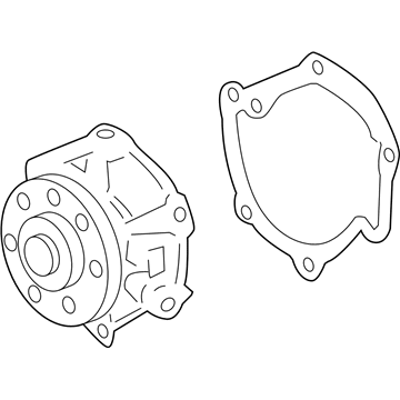 Pontiac 95711081 Water Pump