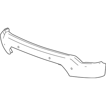 GM 84225822 Front Bumper 84225822 GM Front Bumper Illustration 1 of 1