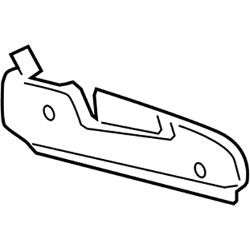 GM 89045456 Outer Finish Panel 89045456 GM Outer Finish Panel Illustration 1 of 1
