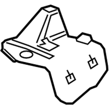 GM 84187472 Heat Shield, Driver Side 84187472 GM Heat Shield, Driver Side Illustration 1 of 1