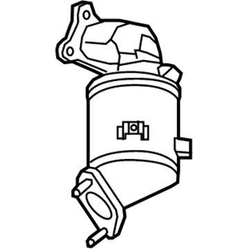 Chevy Traverse Limited Exhaust Pipe - 85132447