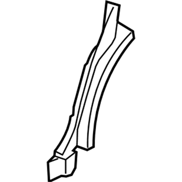 22686511 GM Reinforcement, Driver Side Illustration 1 of 1