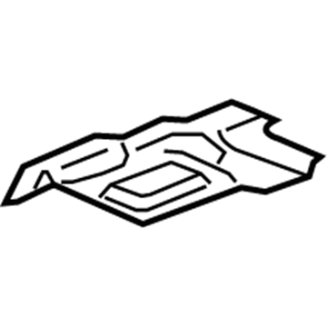 22686674 GM Bracket, Rear Inner Passenger Side Illustration 1 of 1