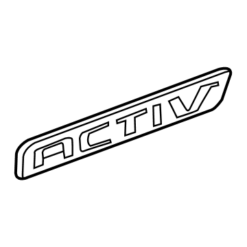 42764319 GM Nameplate Illustration 1 of 1