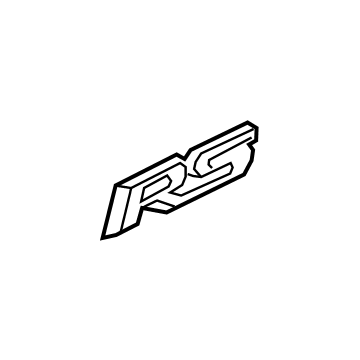 GM 42764320 Nameplate 42764320 GM Nameplate Illustration 1 of 1