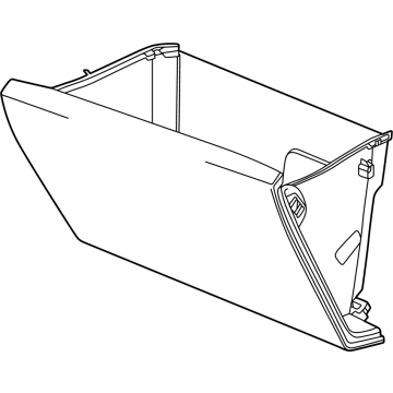 85684522 GM Door Assembly-Instrument Panel Compartment *Very Dark At Illustration 1 of 1