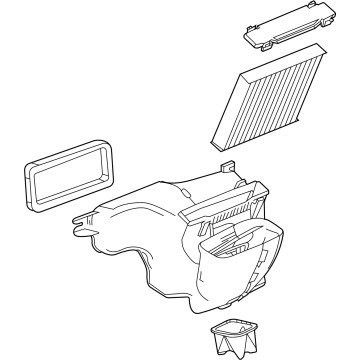 Chevy 85598592 Air Inlet Assembly
