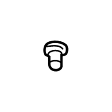 12367271 GM Washer Pump Grommet Illustration 1 of 1