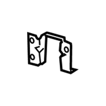 25851923 GM Bumper Bracket, Driver Side Illustration 1 of 1