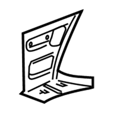15174855 GM Front Panel, Passenger Side Illustration 1 of 1