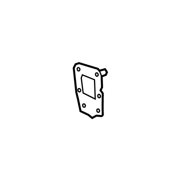 GM 84152883 Anchor Plate, Driver Side 84152883 GM Anchor Plate, Driver Side Illustration 1 of 1