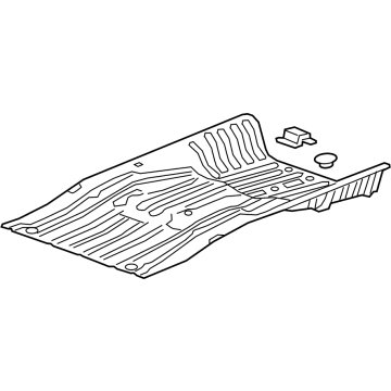 84250859 GM Rear Floor Pan Illustration 1 of 1