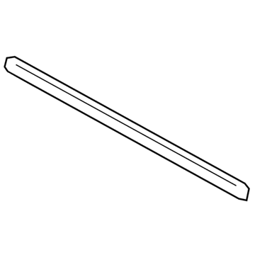 GM 25839228 Seal, Passenger Side 25839228 GM Seal, Passenger Side Illustration 1 of 1