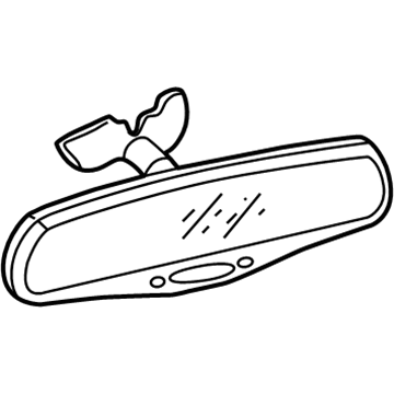 Chevy 918656 Mirror Inside