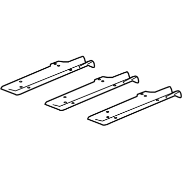 15059365 GM Reinforcement, Rear Illustration 1 of 1