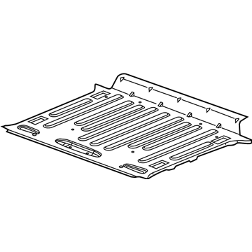 15098144 GM Rear Floor Pan Illustration 1 of 1