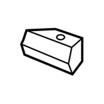 GM 84109393 Battery Holder 84109393 GM Battery Holder Illustration 1 of 1