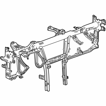 Cadillac 84909102 Reinforcement Beam