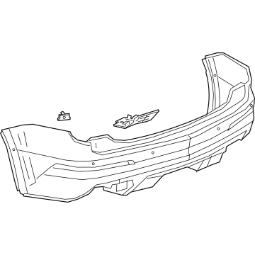 Cadillac XT6 Bumper Cover - 87850364