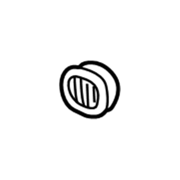 GM 22626904 Defroster Grille, Gray, Driver Side 22626904 GM Defroster Grille, Gray, Driver Side Illustration 1 of 1