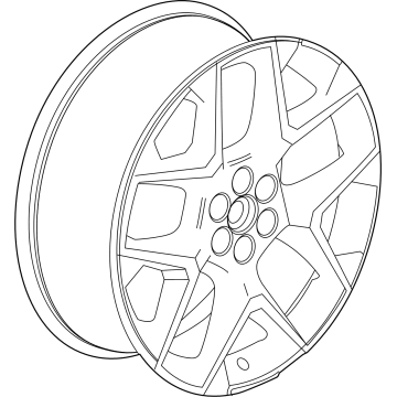 Chevy 84886621 Wheel, Alloy