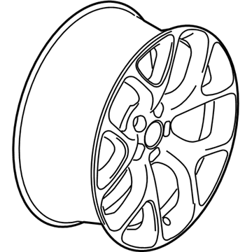 13258241 GM Wheel, Alloy Illustration 1 of 1
