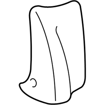 GM 88980823 Lower Molding 88980823 GM Lower Molding Illustration 1 of 1