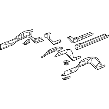 Pontiac 19120422 Lower Rail