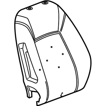 Buick Regal Sportback Seat Cushion - 39021503