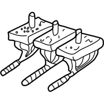 GM 19150315 Wire Connector, Black 19150315 GM Wire Connector, Black Illustration 1 of 1