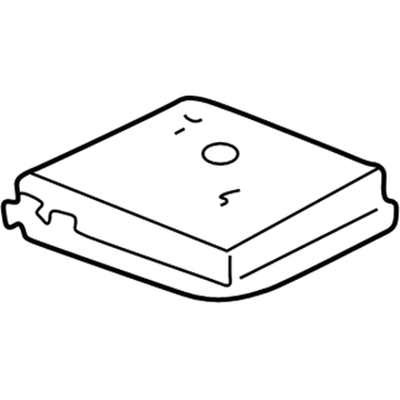 15393799 GM Fuse Box Cover Illustration 1 of 1