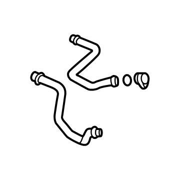 GM 26500282 Tube Kit, Heater Core 26500282 GM Tube Kit, Heater Core Illustration 1 of 1