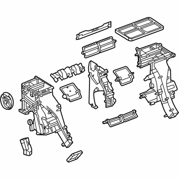Chevy 26500252 A/C & Heater Case