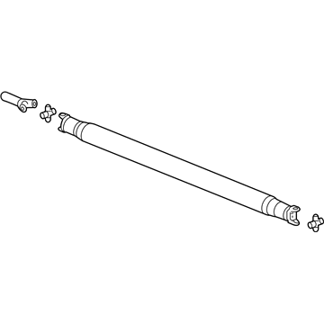 GM 23242262 Drive Shaft Assembly 23242262 GM Drive Shaft Assembly Illustration 1 of 1