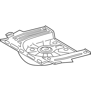 Pontiac 88972256 Rear Floor Pan