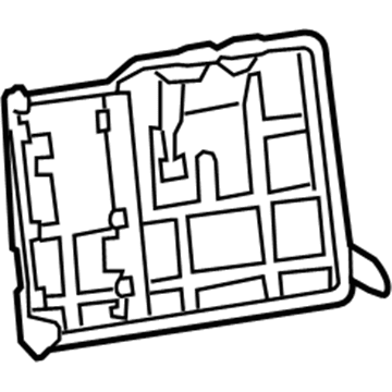 GM 89041352 Seat Back Frame 89041352 GM Seat Back Frame Illustration 1 of 1