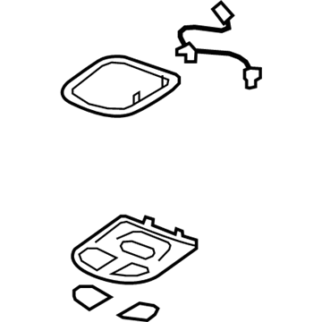 Chevy 25871851 MAP Lamp Assembly