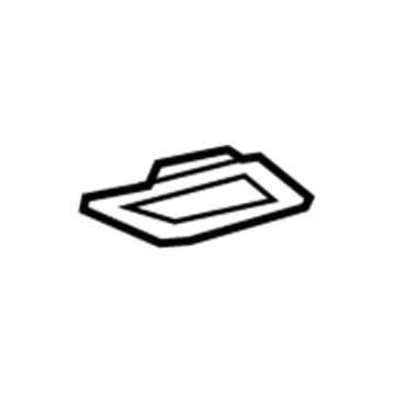 GM 25992403 Seat Belt Bezel Retainer 25992403 GM Seat Belt Bezel Retainer Illustration 1 of 1