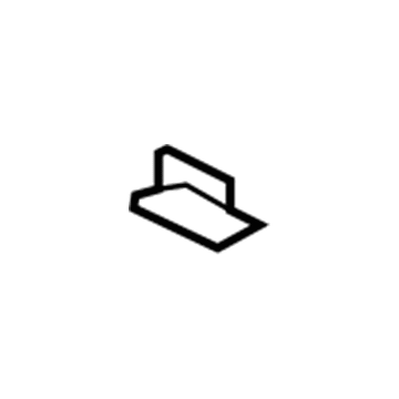 11609314 GM Holder Clip Illustration 1 of 1