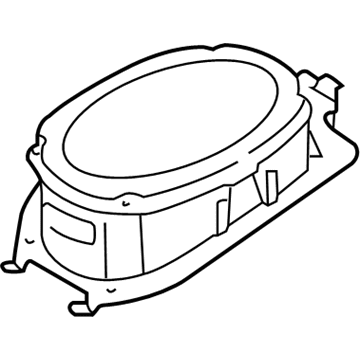 Buick 10329245 Rear Speaker