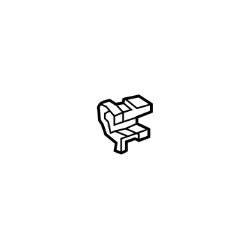 13383345 GM Retainer, Driver Side Illustration 1 of 1