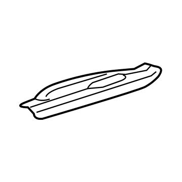 GM 13409083 Cover, Front Driver Side 13409083 GM Cover, Front Driver Side Illustration 1 of 1