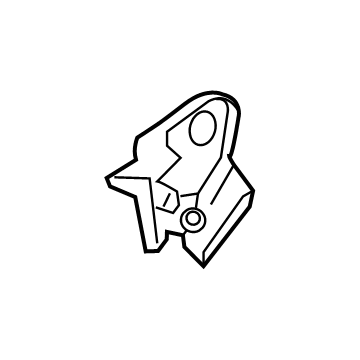GM 13409085 Inner Finish Panel, Front Driver Side 13409085 GM Inner Finish Panel, Front Driver Side Illustration 1 of 1
