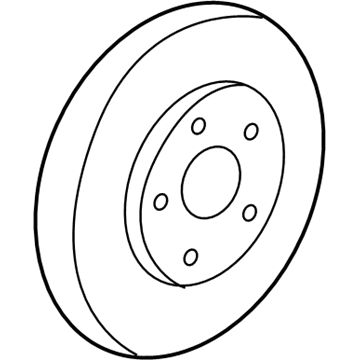 Saturn Brake Rotor - 19303827