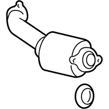 Cadillac 22882837 Converter & Pipe
