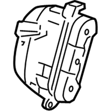 GM 15824119 Radio Switch 15824119 GM Radio Switch Illustration 1 of 1