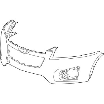 Chevy Trax Bumper Cover - 95242011